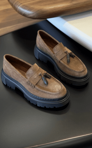 chaussure daim